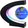 Magnetic Levitating Globe with LED Light; Cool Tech Gift for Men Father Boys; Birthday Gifts for Kids; Floating Globes World Desk Gadget Decor in Offi