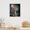 Meadow Serenity: Still Life with Meadow Flowers Poster