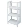 38" 3 Tier Folding Bookshelf